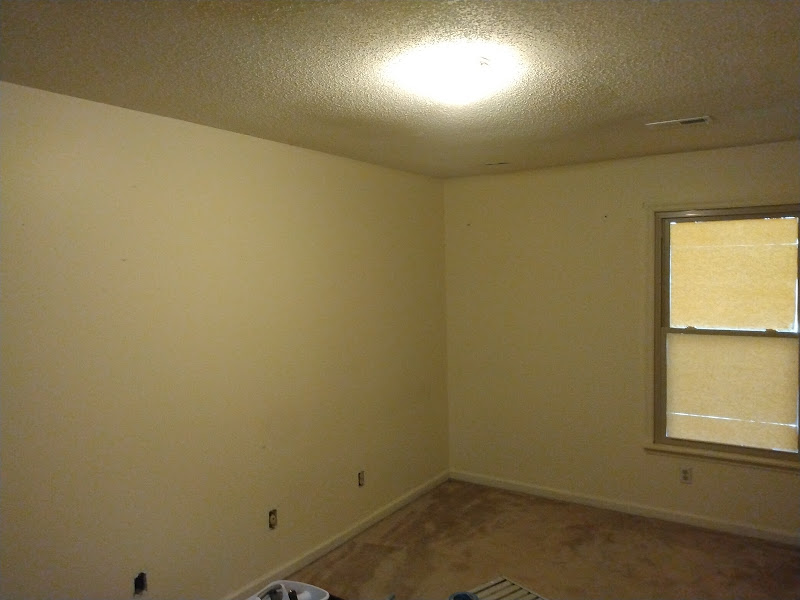 Interior room before painting
